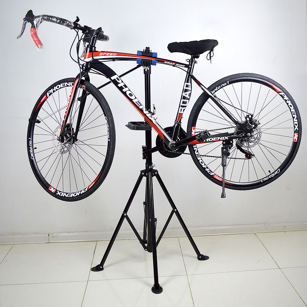 Kit d'outils de support de réparation de vélo réglable pour la maison à dégagement rapide