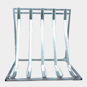Support vertical extérieur en acier galvanisé de cadre de stationnement de stockage de support de vélo