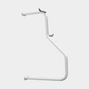 Cintre de support mural pour vélo suspendu horizontal intérieur simple