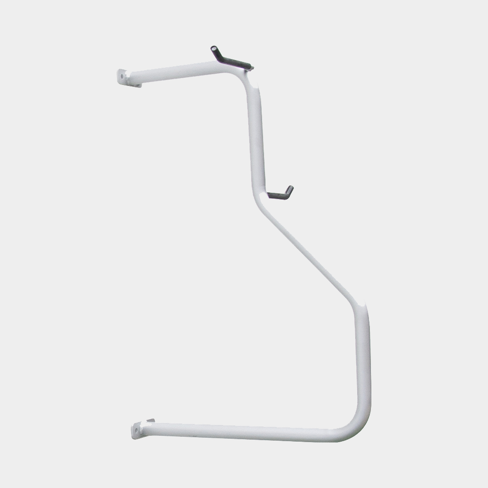 Cintre de support mural pour vélo suspendu horizontal intérieur simple