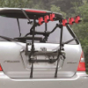 L'attelage de vélo extérieur de support de coffre en acier porte le transporteur pour le transport de 3 vélos