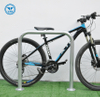 Support à vélos en U pratique en acier inoxydable monté au sol tubulaire Stackbale