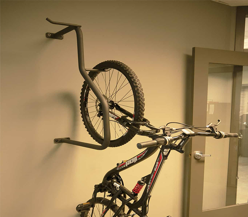 Cintre de stockage de vélo de montagne de mur de support de vélo vertical
