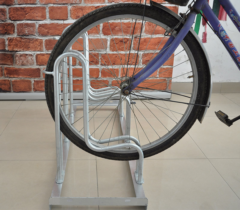Support de plancher de bicyclette de support de bicyclette de bonne qualité élevée basse pour 3 vélos