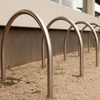 Support de vélo en U intégré souterrain de conception simple universelle Pices simples à vendre étage